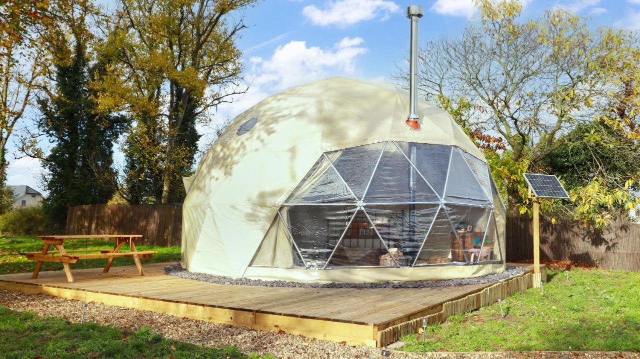 Hotel Luxury Dome With Private Wood-Fired Hot Tub Oxford Exterior foto