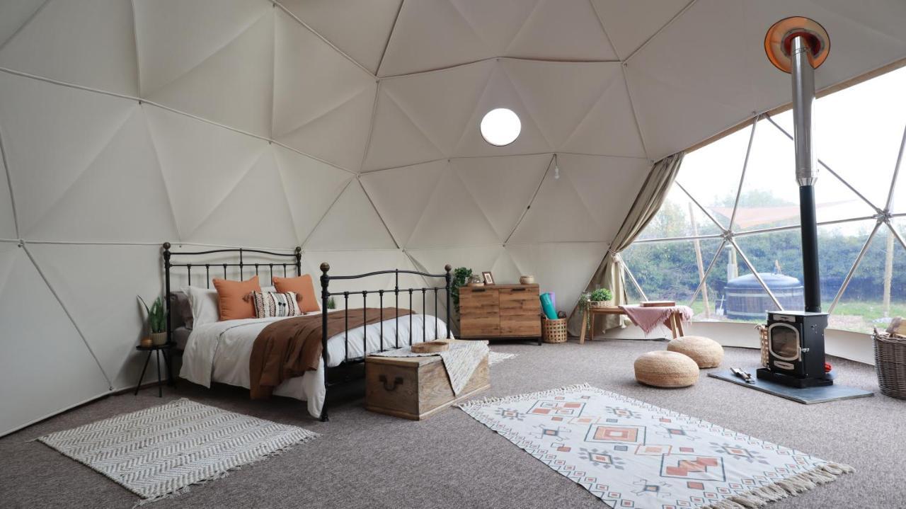Hotel Luxury Dome With Private Wood-Fired Hot Tub Oxford Exterior foto