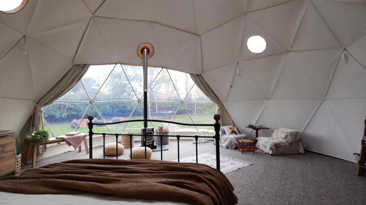 Hotel Luxury Dome With Private Wood-Fired Hot Tub Oxford Exterior foto