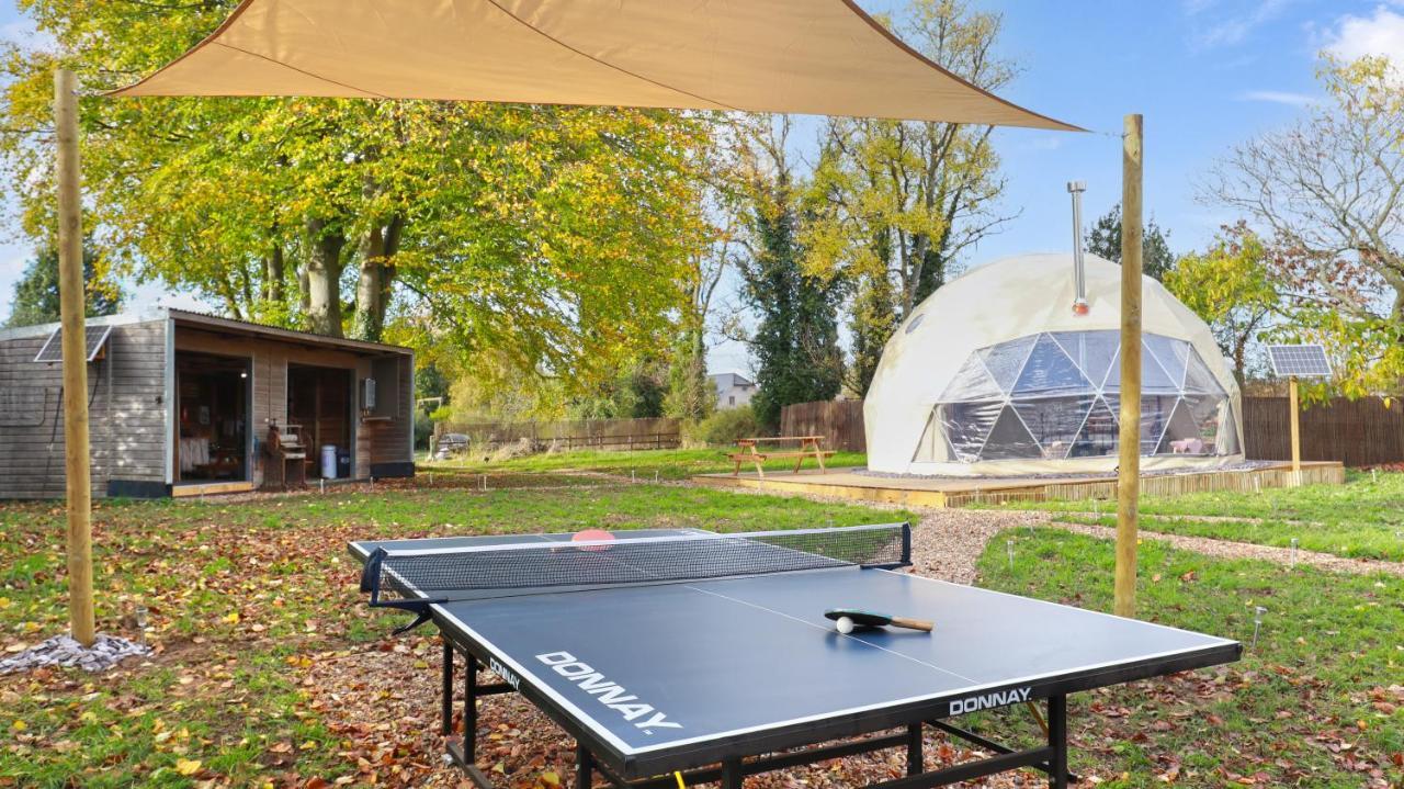 Hotel Luxury Dome With Private Wood-Fired Hot Tub Oxford Exterior foto