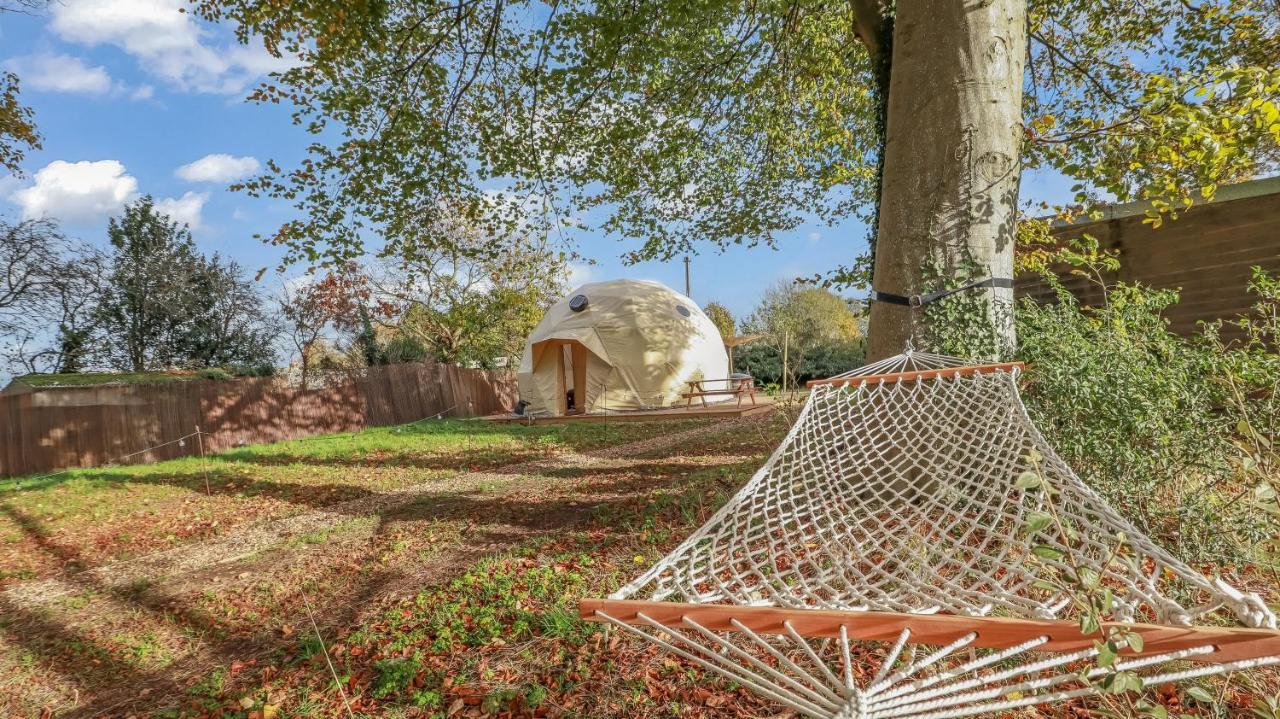 Hotel Luxury Dome With Private Wood-Fired Hot Tub Oxford Exterior foto